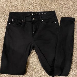 Black 7 For All Mankind “The Skinny”